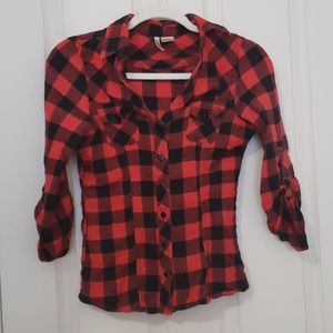 Flannel top